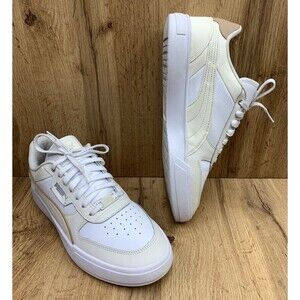 Puma Mens Caven Dime Sneakers Shoes 384953-17 White Casual Lace Up  Size 12